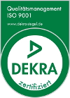 Zertifikat der DEKRA Certification GmbH